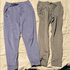 Lot - Under Armour Jogger Pants - Lavender and Khaki